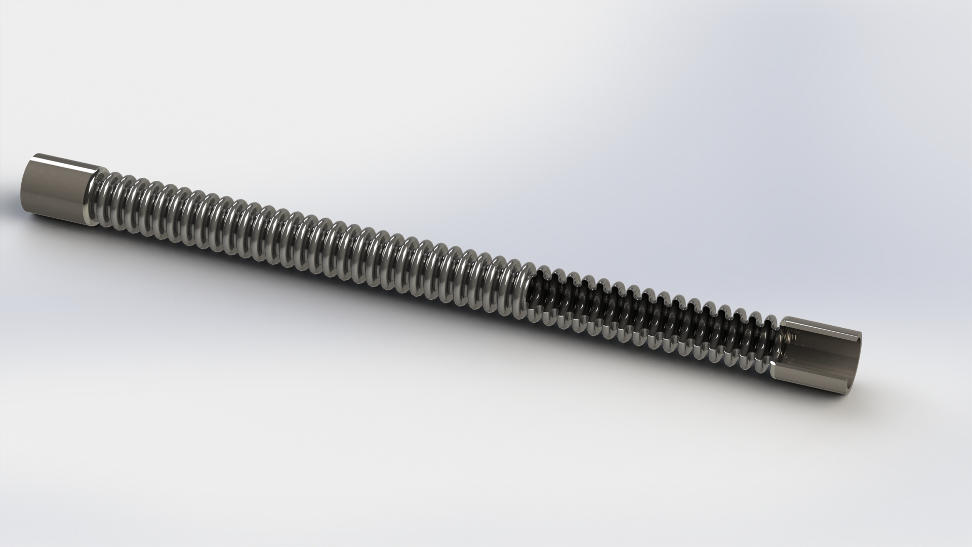 Non-braided Python hose